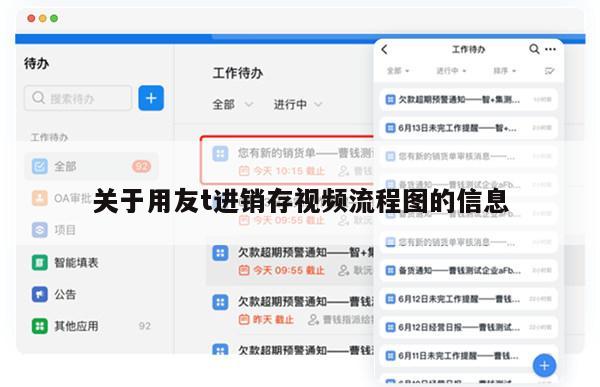 关于用友t进销存视频流程图的信息