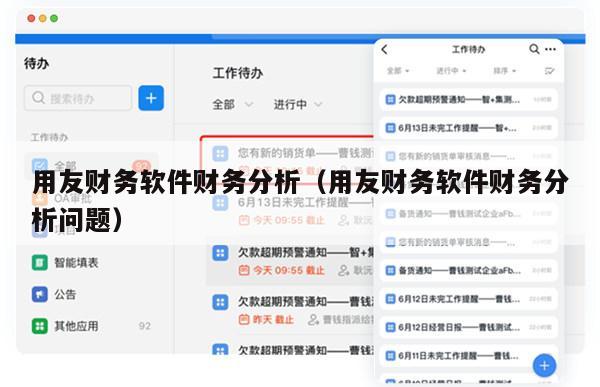 用友财务软件财务分析（用友财务软件财务分析问题）