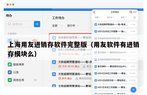 上海用友进销存软件完整版（用友软件有进销存模块么）