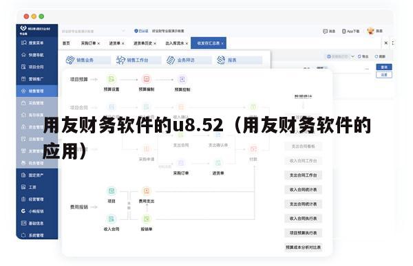 用友财务软件的u8.52（用友财务软件的应用）