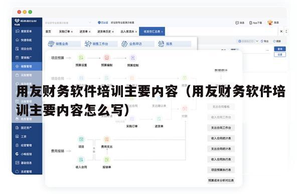 用友财务软件培训主要内容（用友财务软件培训主要内容怎么写）