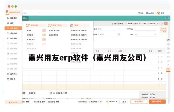 嘉兴用友erp软件（嘉兴用友公司）