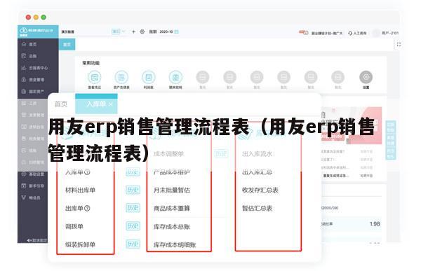 用友erp销售管理流程表（用友erp销售管理流程表）