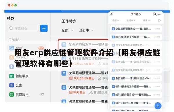 用友erp供应链管理软件介绍（用友供应链管理软件有哪些）