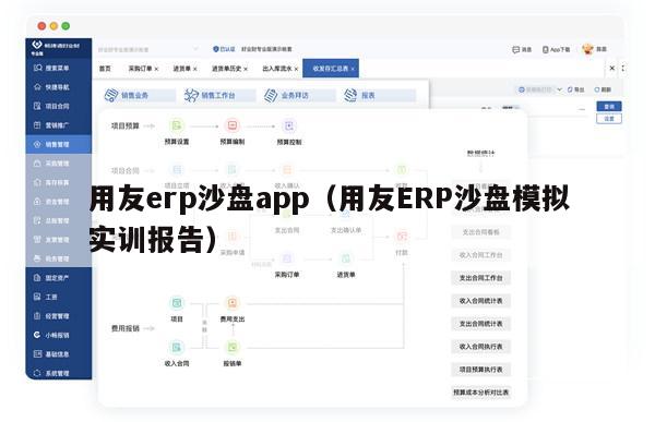 用友erp沙盘app（用友ERP沙盘模拟实训报告）