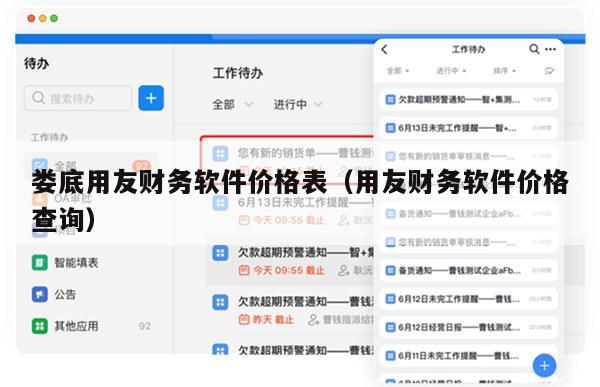 娄底用友财务软件价格表（用友财务软件价格查询）