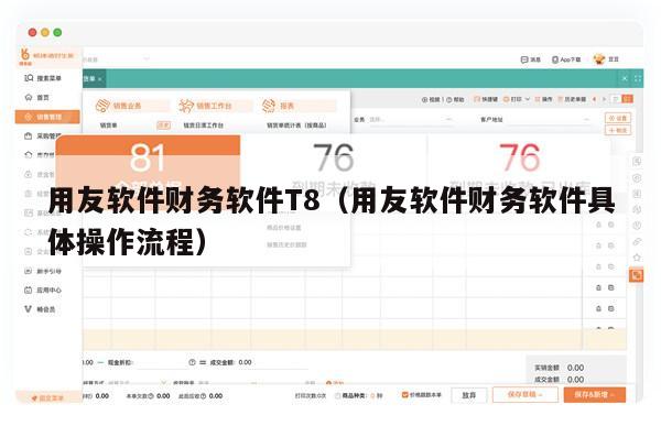 用友软件财务软件T8（用友软件财务软件具体操作流程）
