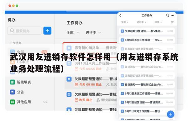 武汉用友进销存软件怎样用（用友进销存系统业务处理流程）