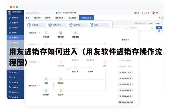 用友进销存如何进入（用友软件进销存操作流程图）