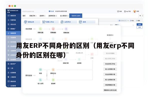 用友ERP不同身份的区别（用友erp不同身份的区别在哪）