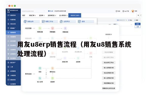 用友u8erp销售流程（用友u8销售系统处理流程）