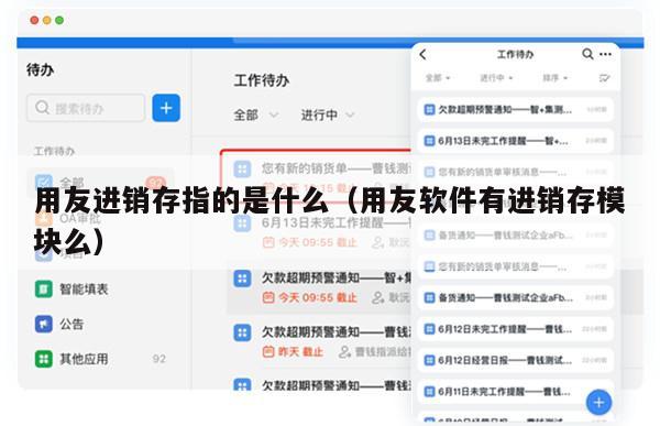 用友进销存指的是什么（用友软件有进销存模块么）