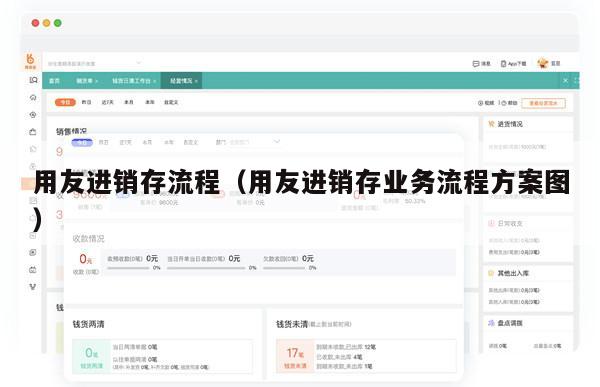 用友进销存流程（用友进销存业务流程方案图）