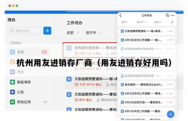 杭州用友进销存厂商（用友进销存好用吗）