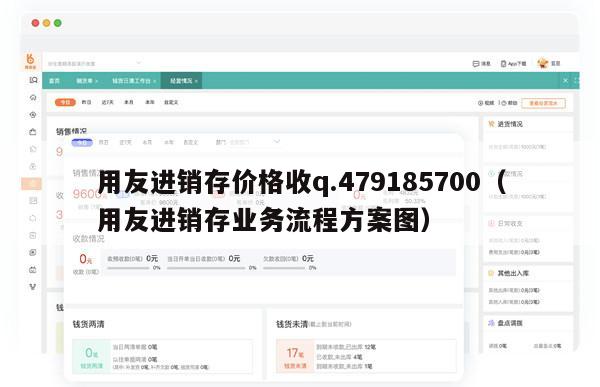 用友进销存价格收q.479185700（用友进销存业务流程方案图）