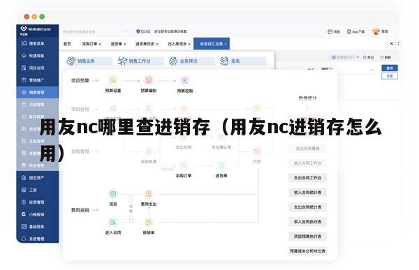 用友nc哪里查进销存（用友nc进销存怎么用）