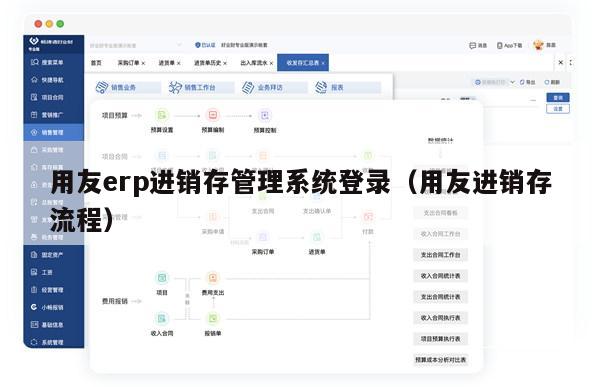 用友erp进销存管理系统登录（用友进销存流程）