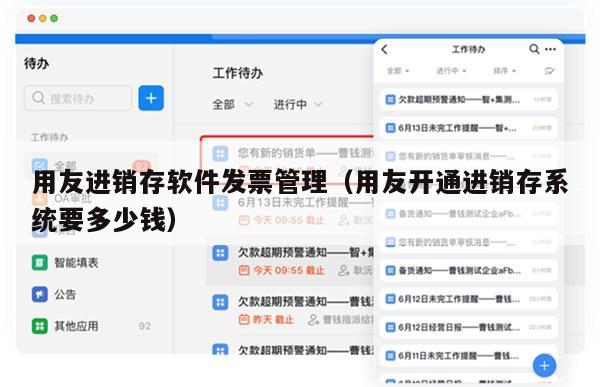 用友进销存软件发票管理（用友开通进销存系统要多少钱）