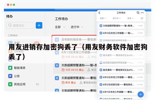 用友进销存加密狗丢了（用友财务软件加密狗丢了）