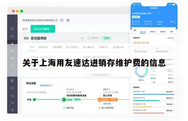 关于上海用友速达进销存维护费的信息