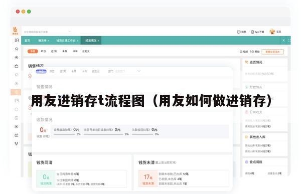 用友进销存t流程图（用友如何做进销存）