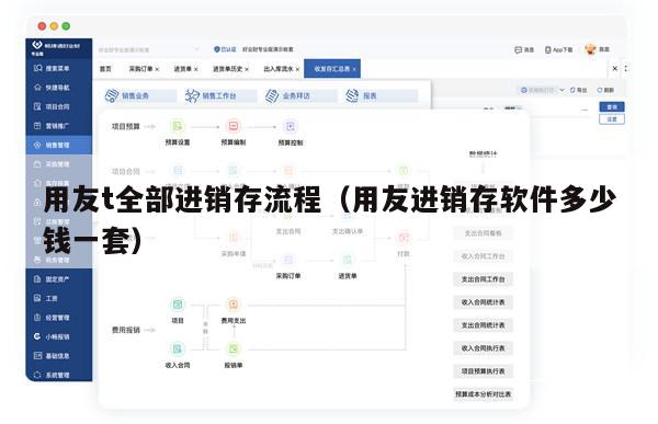 用友t全部进销存流程（用友进销存软件多少钱一套）