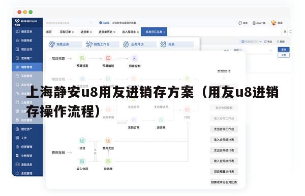 上海静安u8用友进销存方案（用友u8进销存操作流程）
