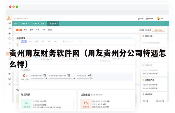 贵州用友财务软件网（用友贵州分公司待遇怎么样）