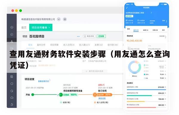 查用友通财务软件安装步骤（用友通怎么查询凭证）