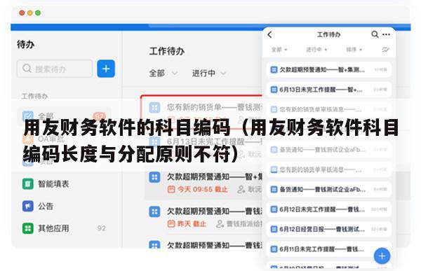 用友财务软件的科目编码（用友财务软件科目编码长度与分配原则不符）
