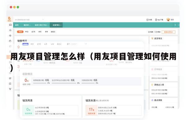 用友项目管理怎么样（用友项目管理如何使用）