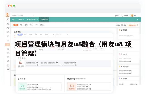 项目管理模块与用友u8融合（用友u8 项目管理）