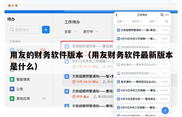用友的财务软件版本（用友财务软件最新版本是什么）