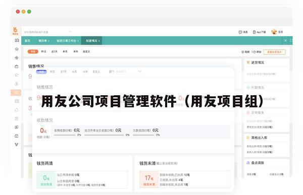 用友公司项目管理软件（用友项目组）