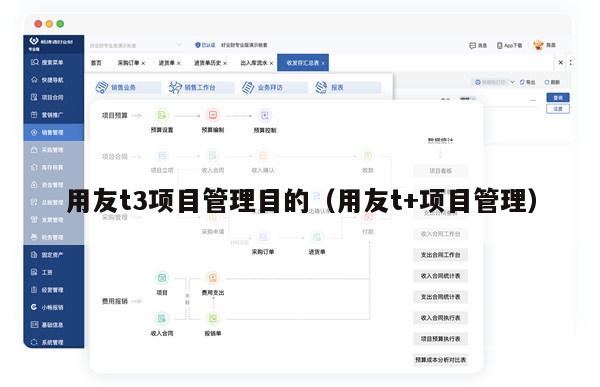 用友t3项目管理目的（用友t+项目管理）