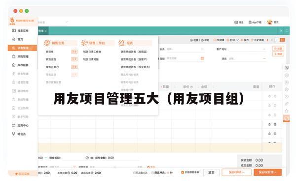 用友项目管理五大（用友项目组）