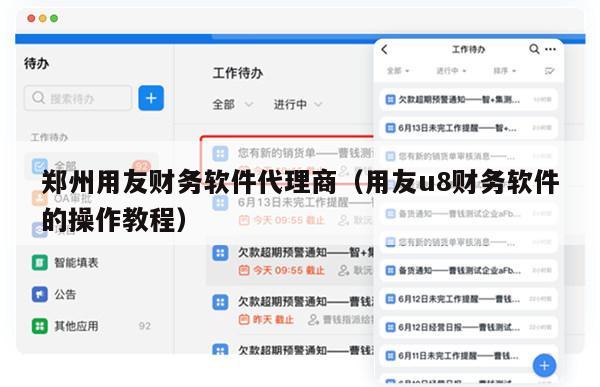 郑州用友财务软件代理商（用友u8财务软件的操作教程）