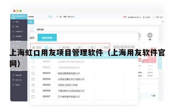 上海虹口用友项目管理软件（上海用友软件官网）