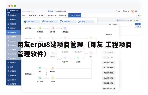 用友erpu8建项目管理（用友 工程项目管理软件）