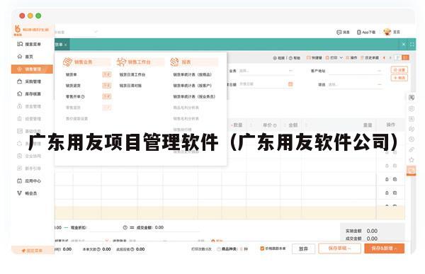 广东用友项目管理软件（广东用友软件公司）