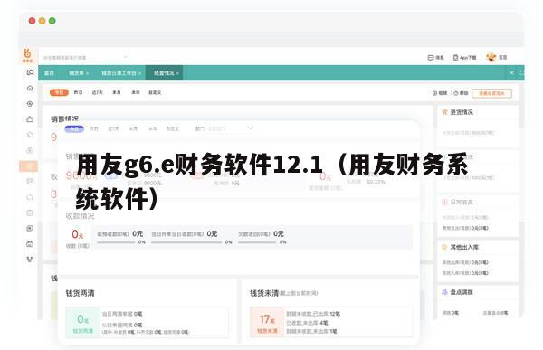 用友g6.e财务软件12.1（用友财务系统软件）