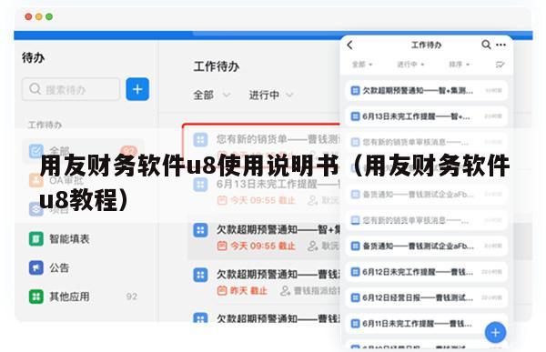 用友财务软件u8使用说明书（用友财务软件u8教程）