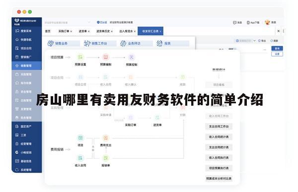 房山哪里有卖用友财务软件的简单介绍