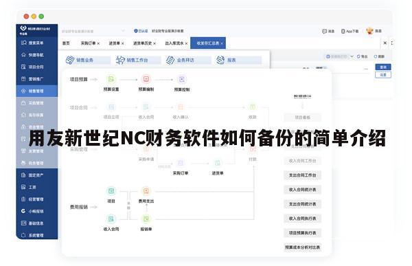 用友新世纪NC财务软件如何备份的简单介绍