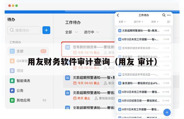 用友财务软件审计查询（用友 审计）