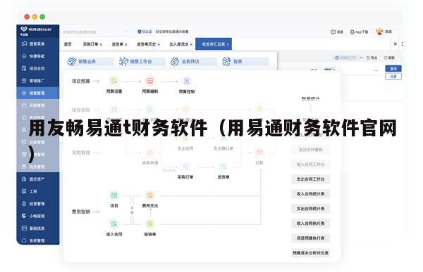 用友畅易通t财务软件（用易通财务软件官网）