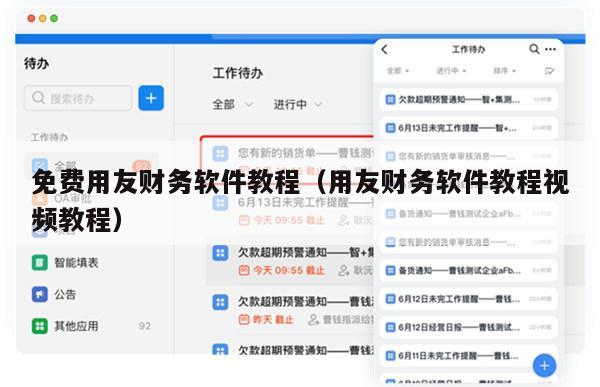 免费用友财务软件教程（用友财务软件教程视频教程）