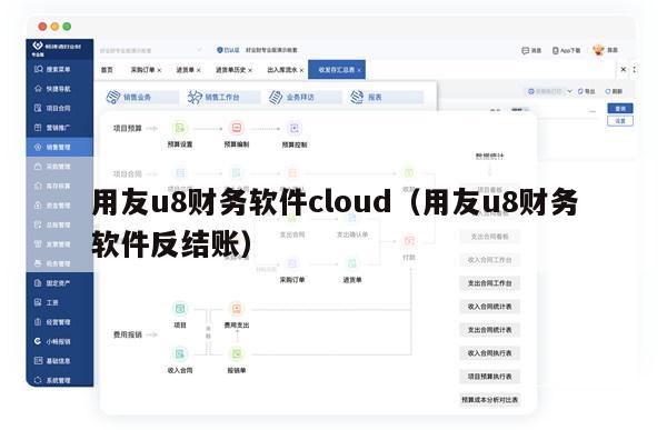 用友u8财务软件cloud（用友u8财务软件反结账）