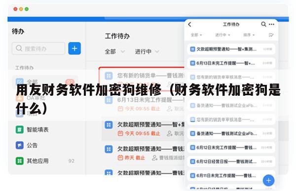 用友财务软件加密狗维修（财务软件加密狗是什么）