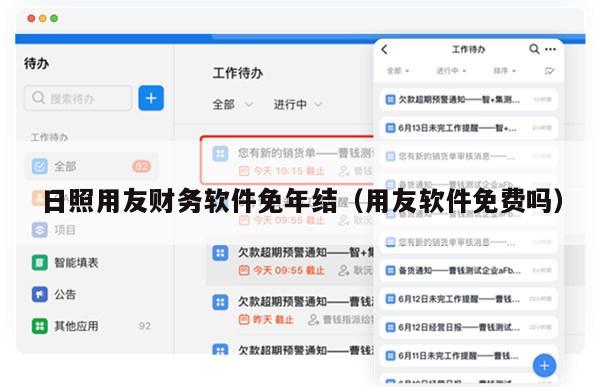 日照用友财务软件免年结（用友软件免费吗）